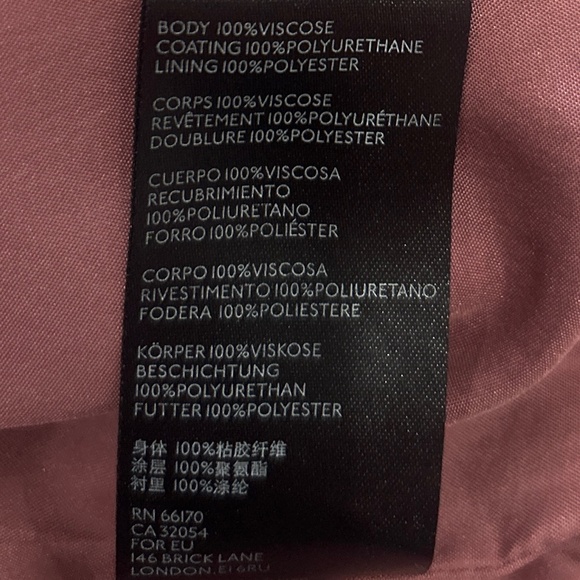 Free People NWT Pressed Flowers Short Skirt Rose Pink Vegan Suede Size 4 - Picture 8 of 11